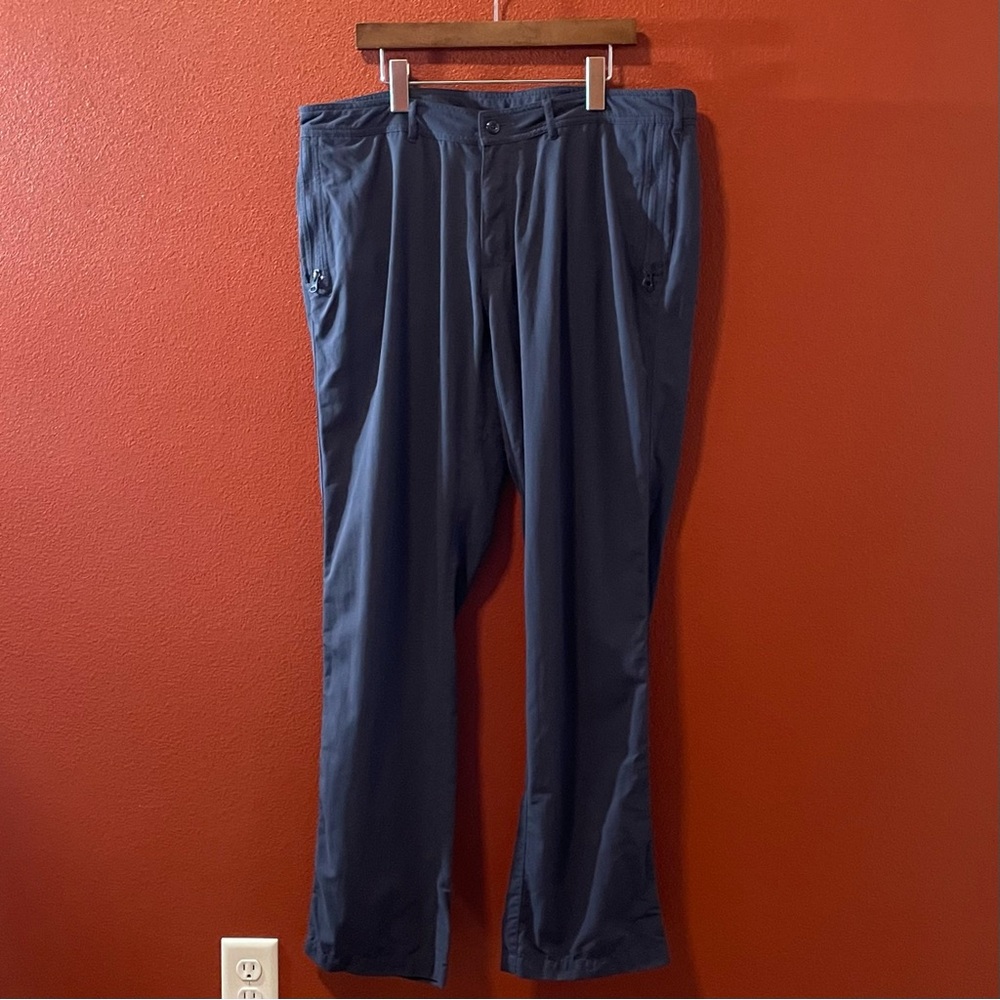 Clothing Arts Men’s P^Cubed Pick Pocket Proof Pants Blue Nylon Gorpcore Pants